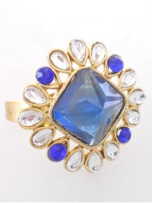 Kundan Finger Ring